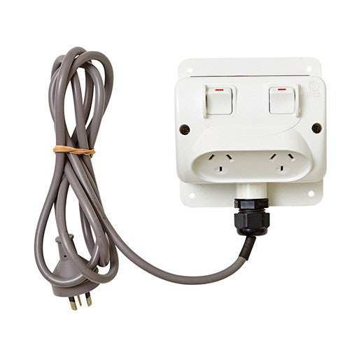 Turmion 10amp Dual Outlet - add on - Poolshop.com.au